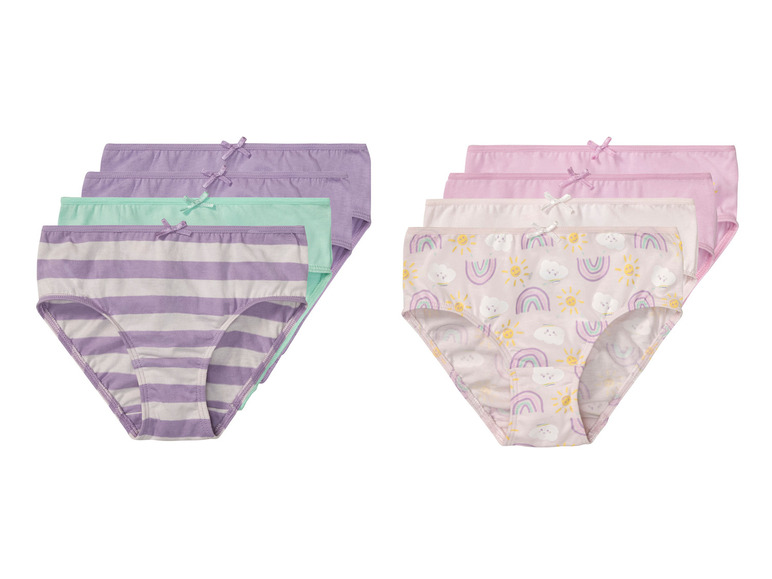 Ga naar volledige schermweergave: lupilu® Set van 4 katoenen slips - afbeelding 1