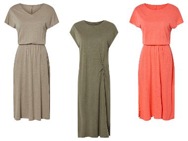 Robe midi en lin pour femmes esmara®