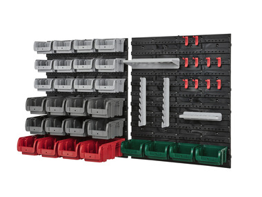 PARKSIDE® Wandorganizer, 43-delig, 2 wandelementen