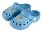 Blauwe kindersandaaltjes met Frozen print.