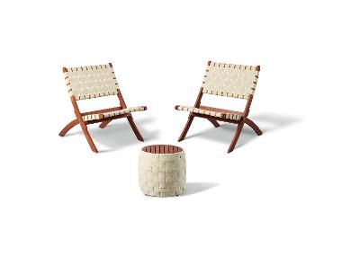 LIVARNO® Set de balcon »SEVILLA« 3 pièces