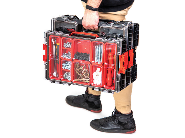 Ga naar volledige schermweergave: Qbrick System Kleine onderdelen box PRO Organizer 100 - afbeelding 3