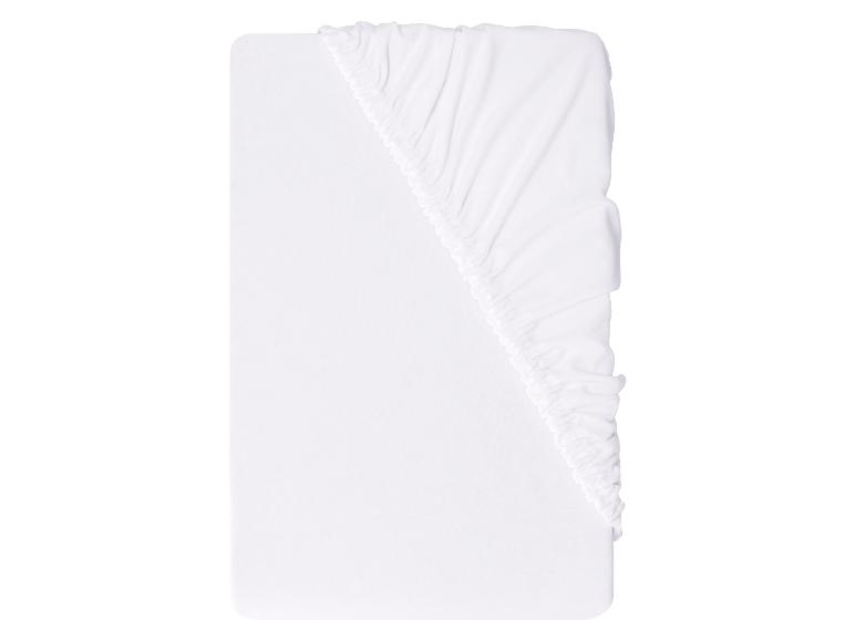 Drap-housse blanc