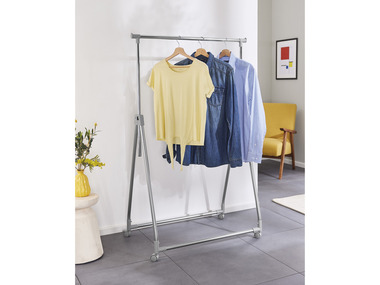 LIVARNO home Portant à vêtements, 88,5 x 98–160 x 54 cm