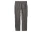 Donkergrijze joggingbroek met elastische tailleband en achterzak.