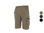 Short cargo PARKSIDE kaki avec taille élastique et poche latérale.