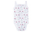 Wit babypakje met kersenprint.