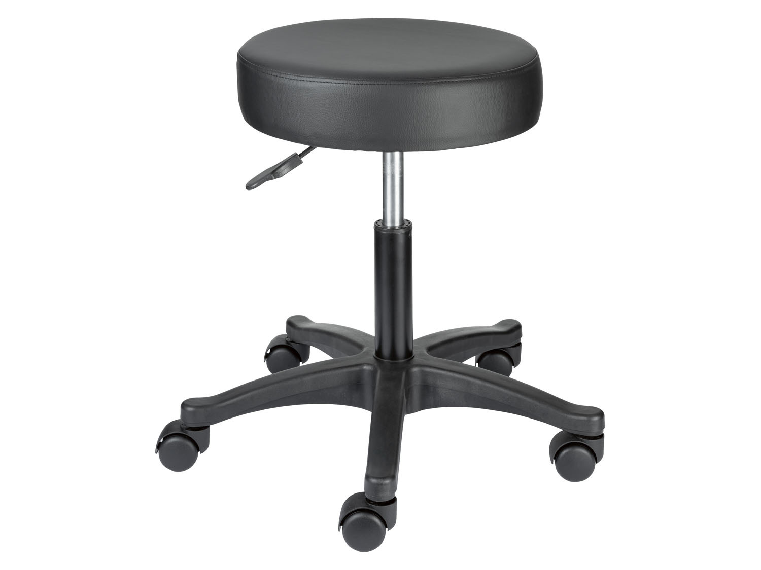 LIVARNO home Tabouret à roulettes, hauteur réglable