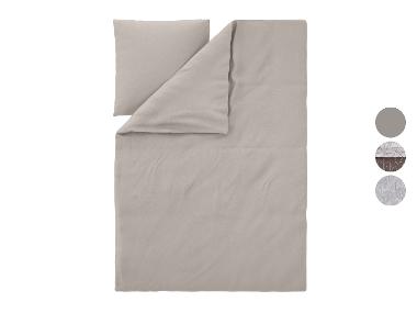 LIVARNO® Housse de couette en satin, 140 x 200 cm