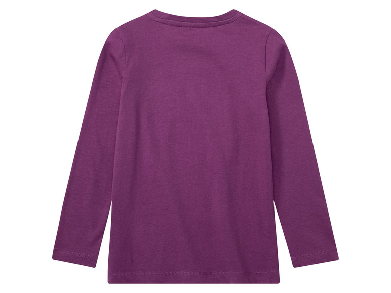 Aller en mode plein écran Shirt à manches longues pour fillettes avec motif imprimé et paillettes réversibles - Photo 4
