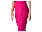 Roze sportleggings met ritszakken.
