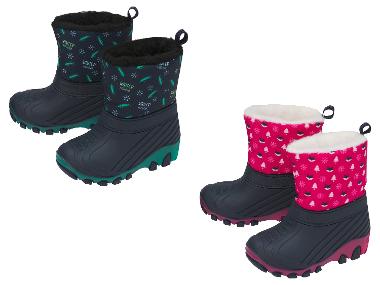LUPILU® Bottes d'hiver pour enfants avec lumières LED