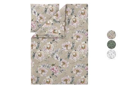LIVARNO® Housse de couette en satin, 140 x 200 cm