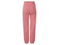 Roze joggingbroek met elastische tailleband.
