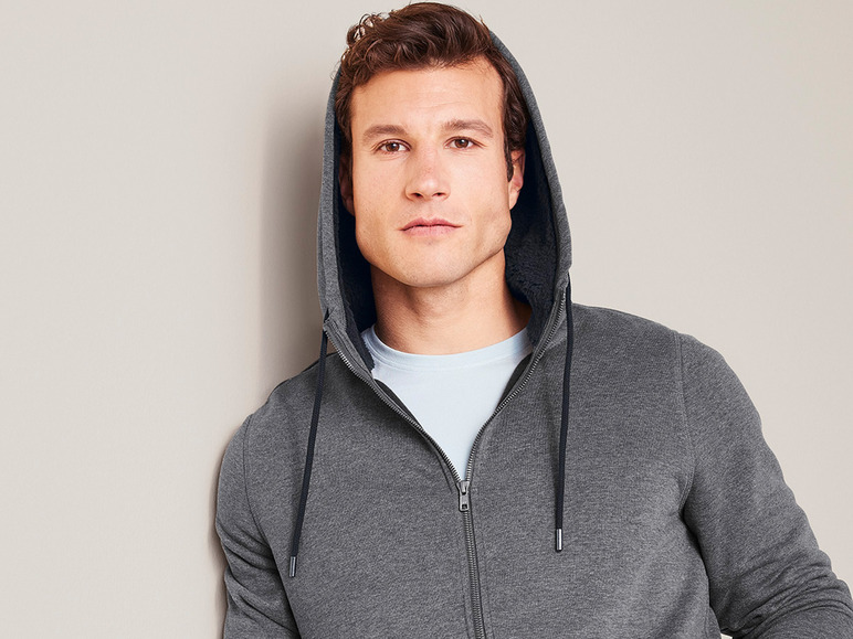 Ga naar volledige schermweergave: LIVERGY® Sweatjack met capuchon - afbeelding 5