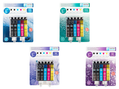 Cartouches d’imprimante, 5 pièces, Epson UNITED OFFICE®