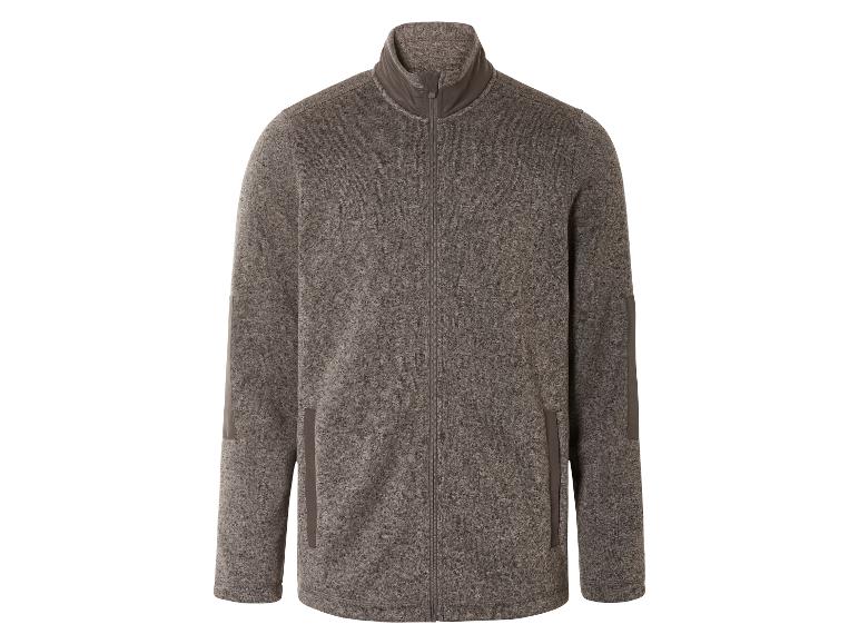 Veste zippée grise pour homme.