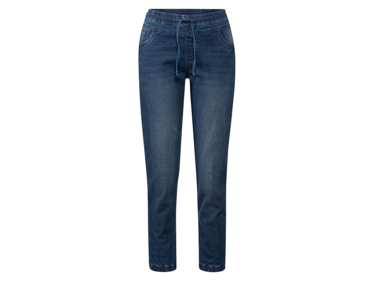 Ga naar volledige schermweergave: esmara® Comfortabele joggingbroek in denimlook - afbeelding 2