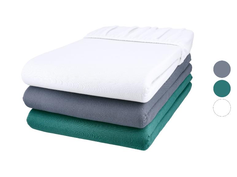 Hoeslaken Enkel Jersey - Stretch - Grijs