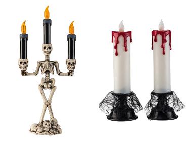 Décoration d'Halloween avec éclairage LED