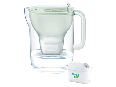 BRITA Carafe filtrante à eau Style ECO avec 1x cartouche filtrante MAXTRA PRO ALL-IN-1