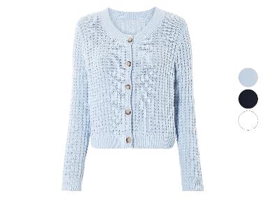 ESMARA® Gilet pour femme, en tricot ajouré doux.