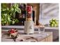 Silvercrest blender met fruit, klaar voor smoothie, op een aanrecht.