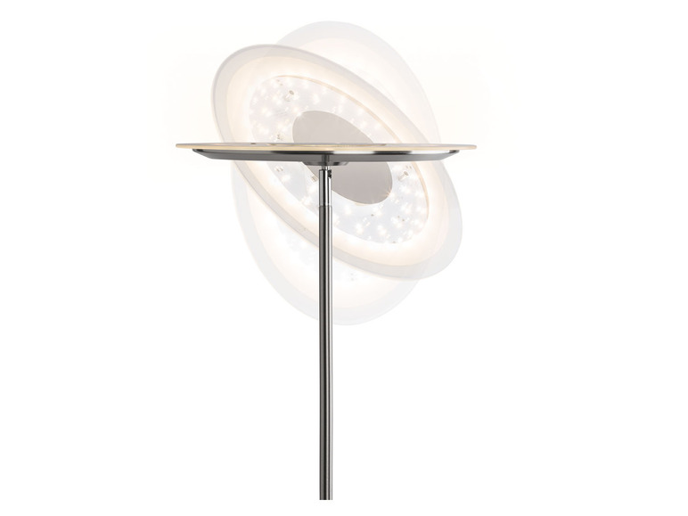 Ga naar volledige schermweergave: LIVARNO home Ledstaanlamp, met leeslampje, hoogte 180 cm - afbeelding 9
