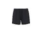 Short de sport noir avec cordon de serrage à la taille
