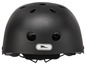 Un casque de vélo noir de la marque Bell.