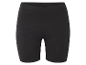 Zwarte katoenen shorts.