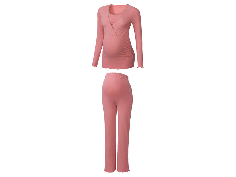 Aller en mode plein écran esmara® Pyjama de grossesse, adapté à l’allaitement - Photo 2
