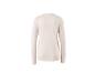 T-shirt beige à manches longues pour femme, vue de dos