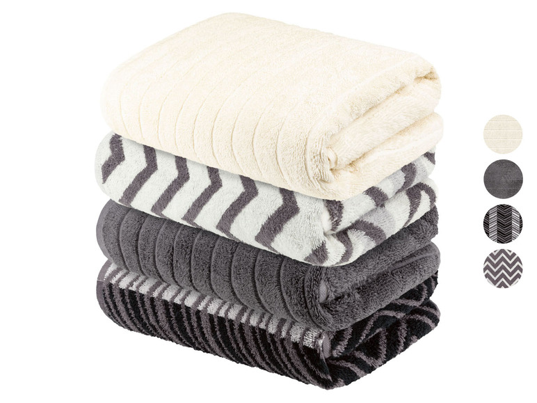 Ga naar volledige schermweergave: LIVARNO home Handdoek, 70 x 140 cm - afbeelding 1