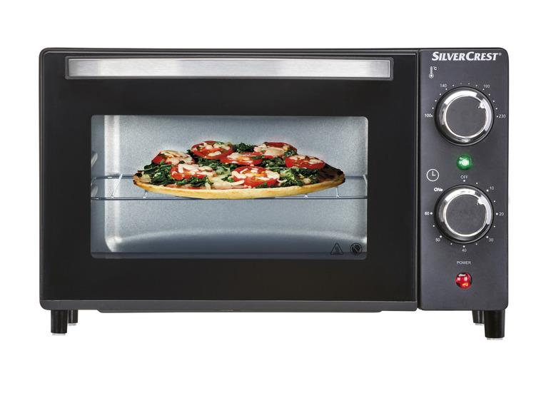Ga naar volledige schermweergave: SILVERCREST® KITCHEN TOOLS Mini-oven, 800 W, inhoud 9 L - afbeelding 4