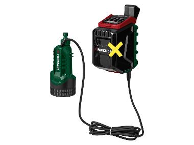 Pompe pour réservoir d'eau de pluie 20 V PARKSIDE® PRPA20