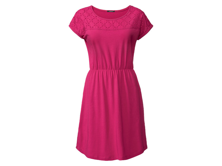 Ga naar volledige schermweergave: esmara® Getailleerde jurk van een katoenmix - afbeelding 6