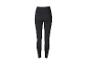 Zwarte sportlegging met hoge taille, achteraanzicht.
