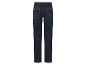 Donkerblauwe jeans, achterkant.