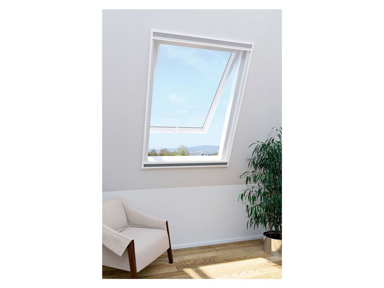 Ga naar volledige schermweergave: LIVARNO home Insecten- en zonwering voor dakvensters, 110 x 160 cm - afbeelding 3