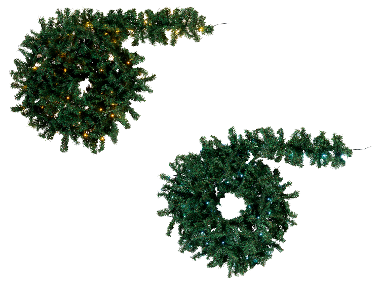 LIVARNO® Guirlande de sapin LED, 5 m