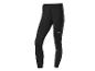 Legging de sport noir avec cordon de serrage à la taille et petit logo sur la cuisse gauche