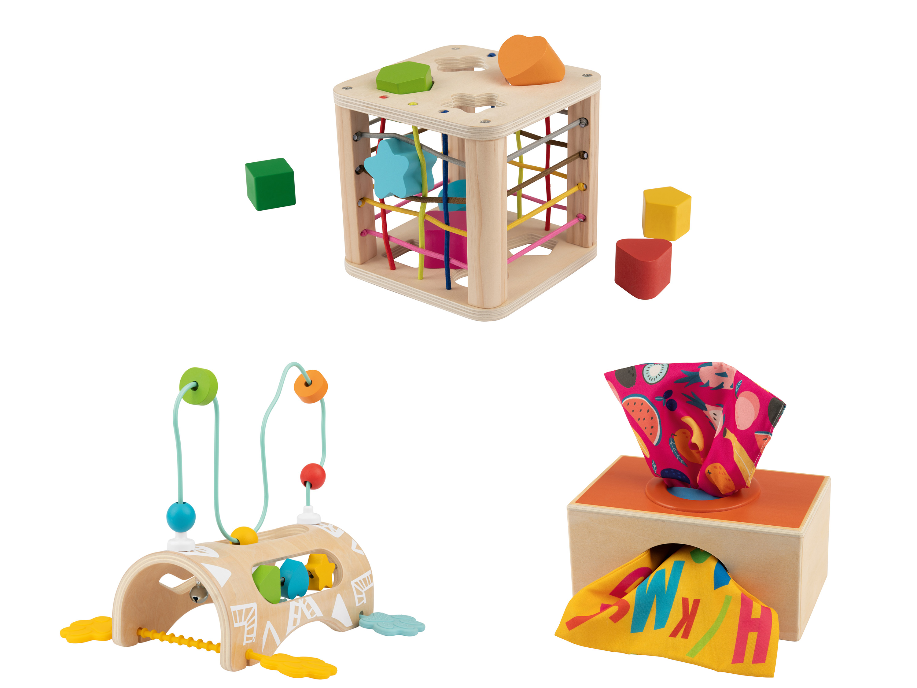 Montessori houten speelgoed Playtive