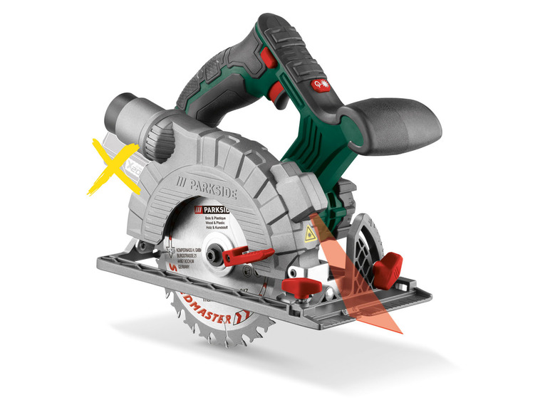 Ga naar volledige schermweergave: PARKSIDE® Accucirkelzaag »PHKSA 20-Li A2«, 20 V - afbeelding 6