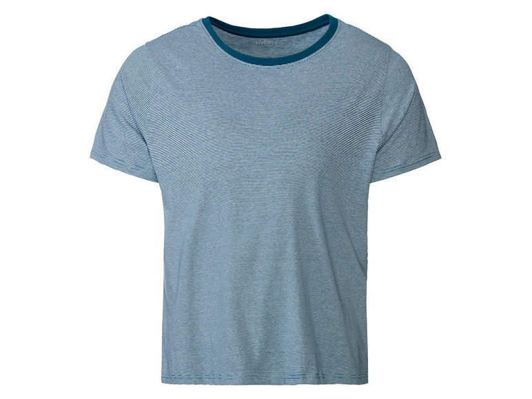 Ga naar volledige schermweergave: LIVERGY® Nonchalant t-shirt van puur katoen - afbeelding 2