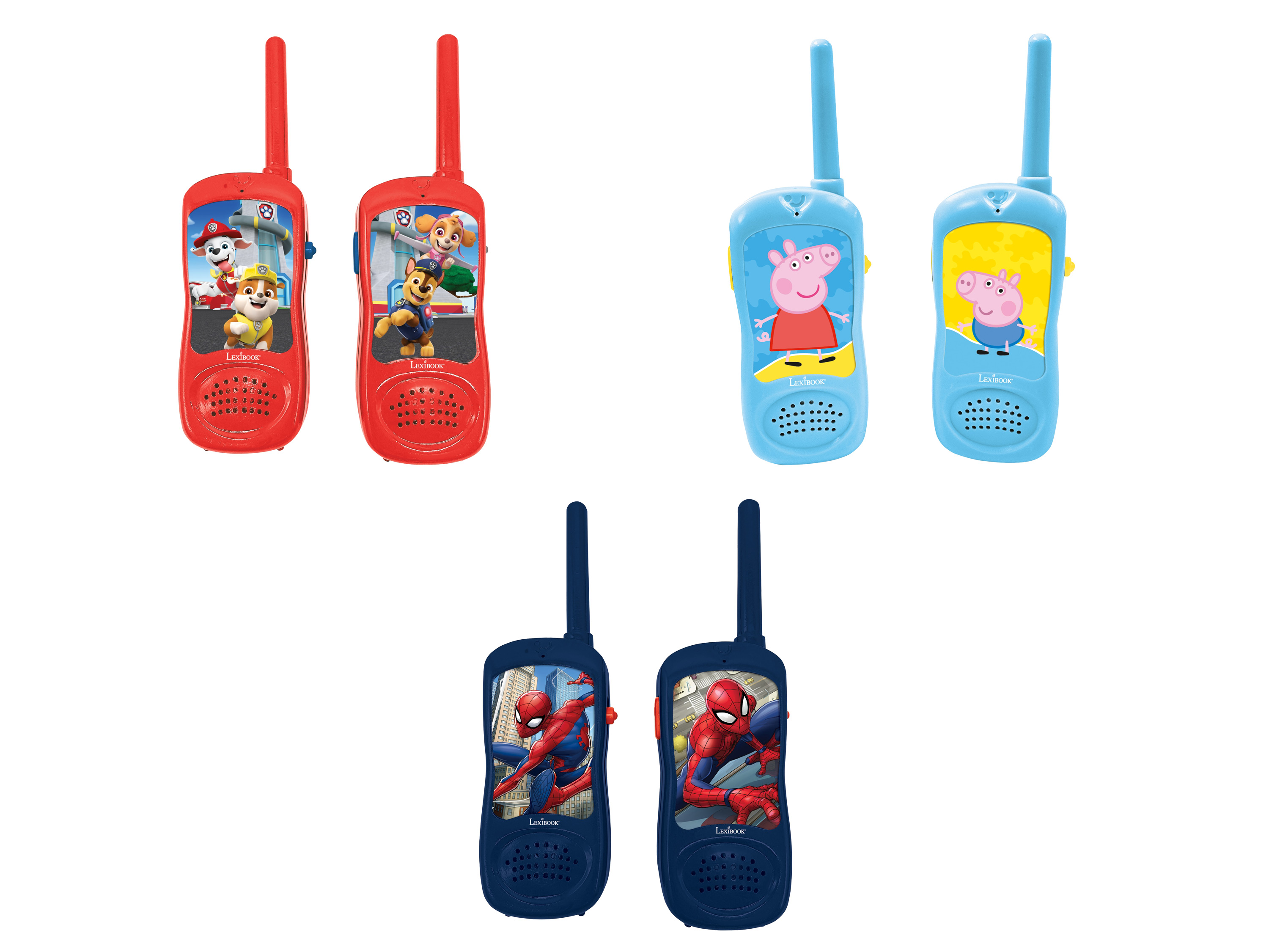 LEXIBOOK Walkie-talkies, 2 stuks