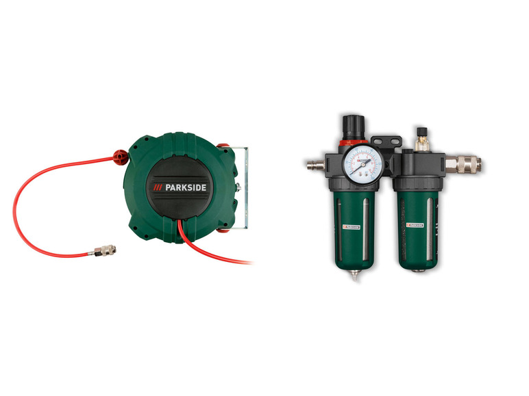 Ga naar volledige schermweergave: Muurhaspel of 3-in-1 onderhoudseenheid PARKSIDE® - afbeelding 1