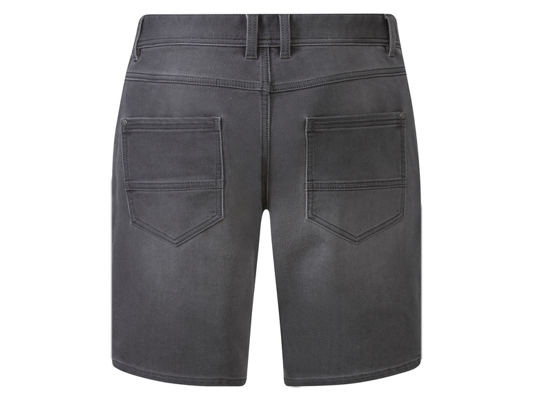 Ga naar volledige schermweergave: LIVERGY® Sweat-denim bermuda van een katoenmix - afbeelding 4