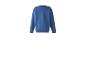 Sweat-shirt bleu à manches longues pour enfant, vue de dos