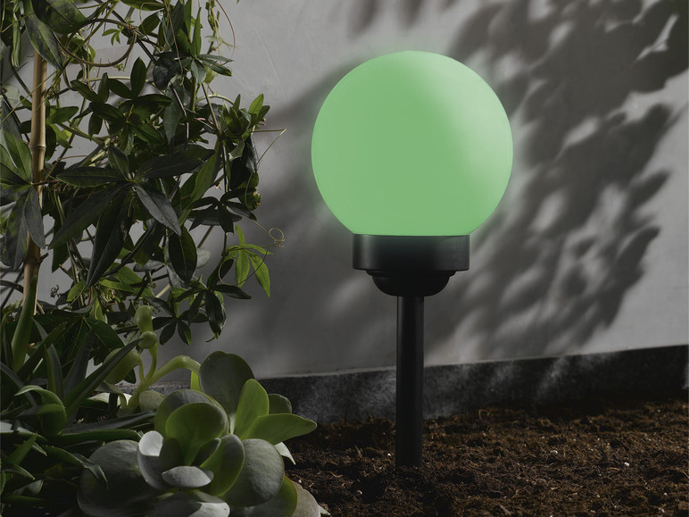 Aller en mode plein écran LIVARNO home Lampe solaire à LED, Ø 15 cm - Photo 11